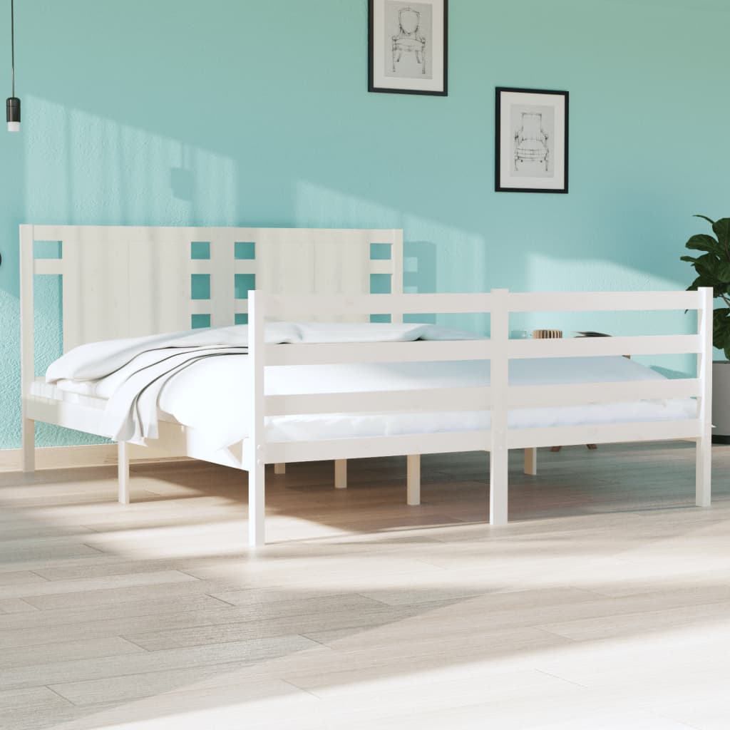 Bedframe massief grenenhout 140x200 cm