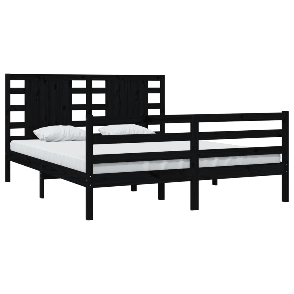 Bedframe massief grenenhout 140x200 cm