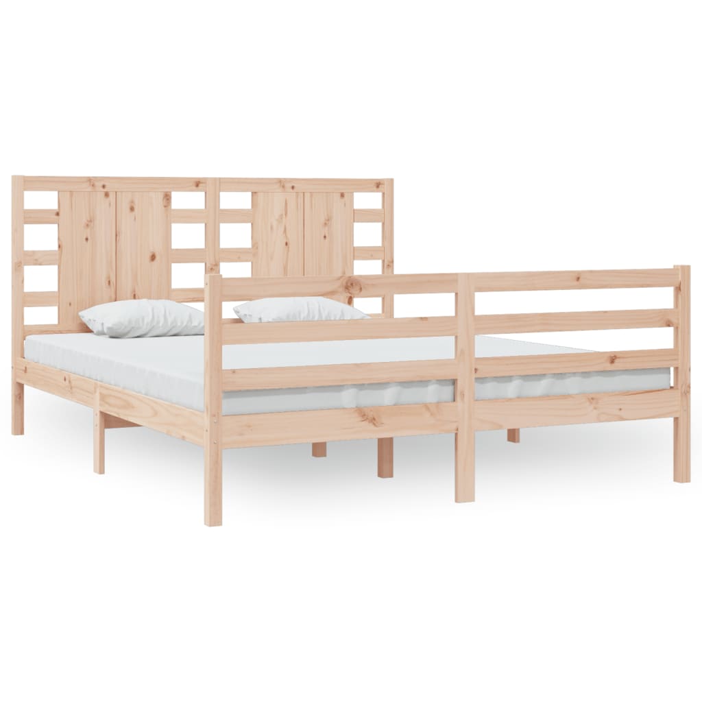 Bedframe massief grenenhout 140x200 cm