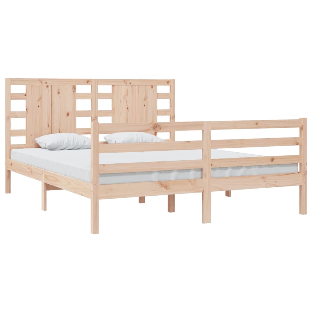 Bedframe massief grenenhout 140x200 cm