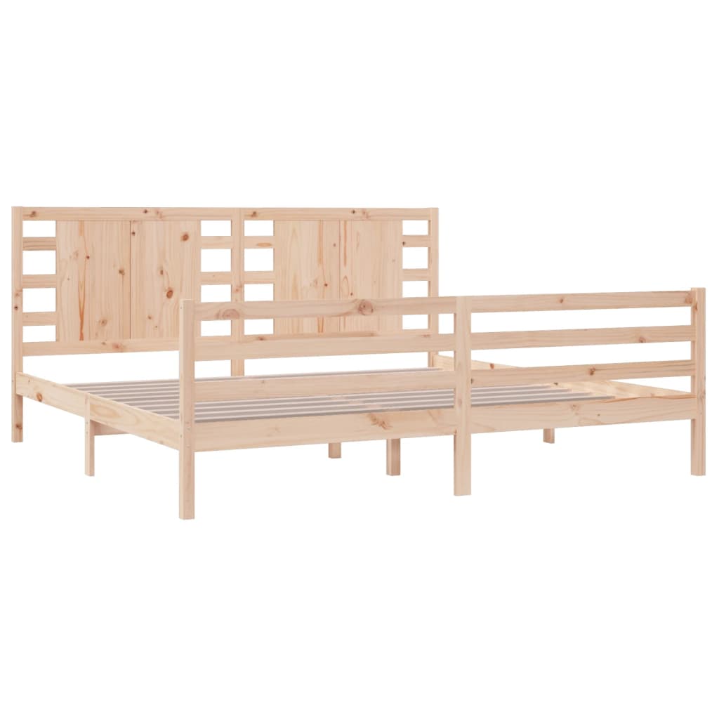 Bedframe massief grenenhout 140x200 cm