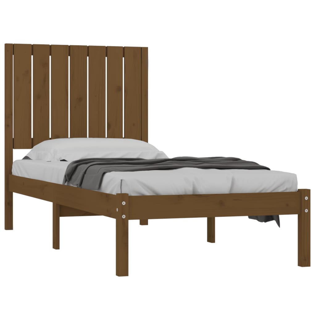 Bedframe massief grenenhout 100x200 cm