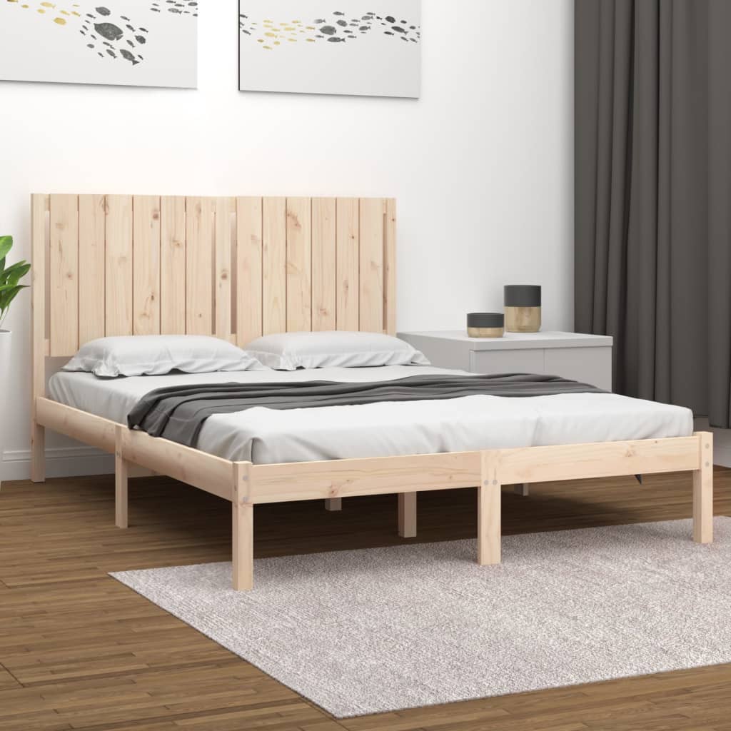 Bedframe massief grenenhout 100x200 cm