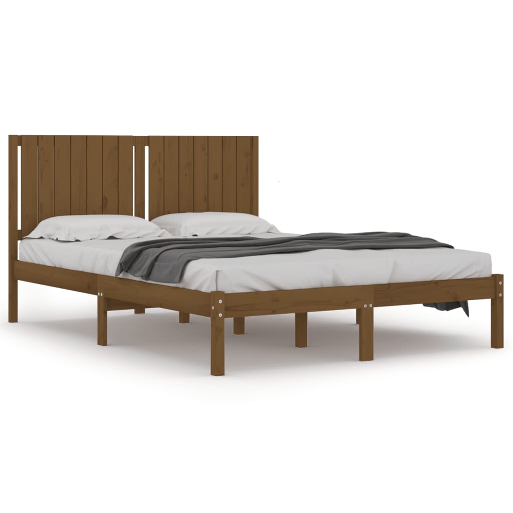 Bedframe massief grenenhout 100x200 cm