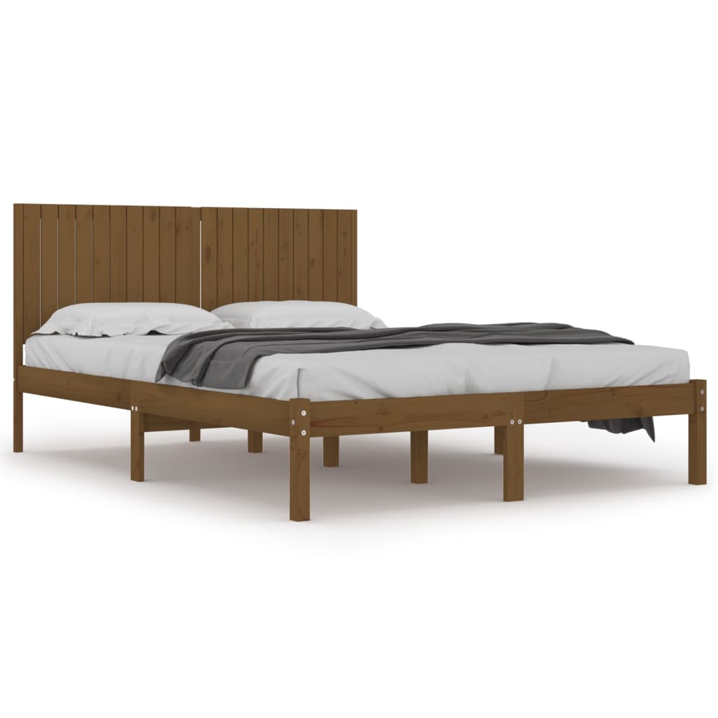 Bedframe massief grenenhout 100x200 cm