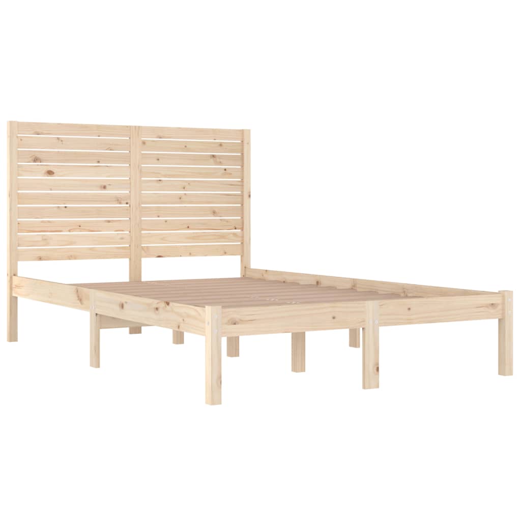 Bedframe massief hout 90x190 cm