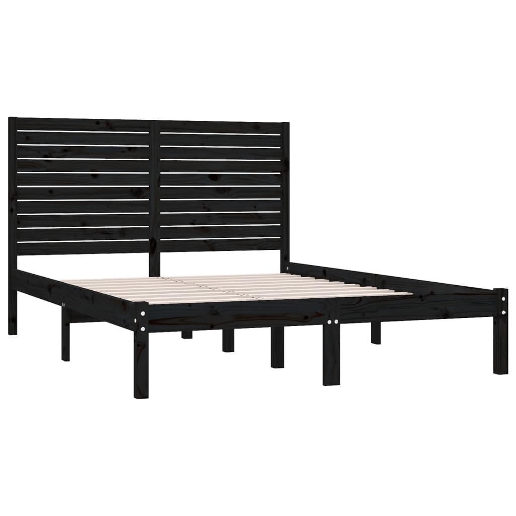 Bedframe massief hout 90x190 cm