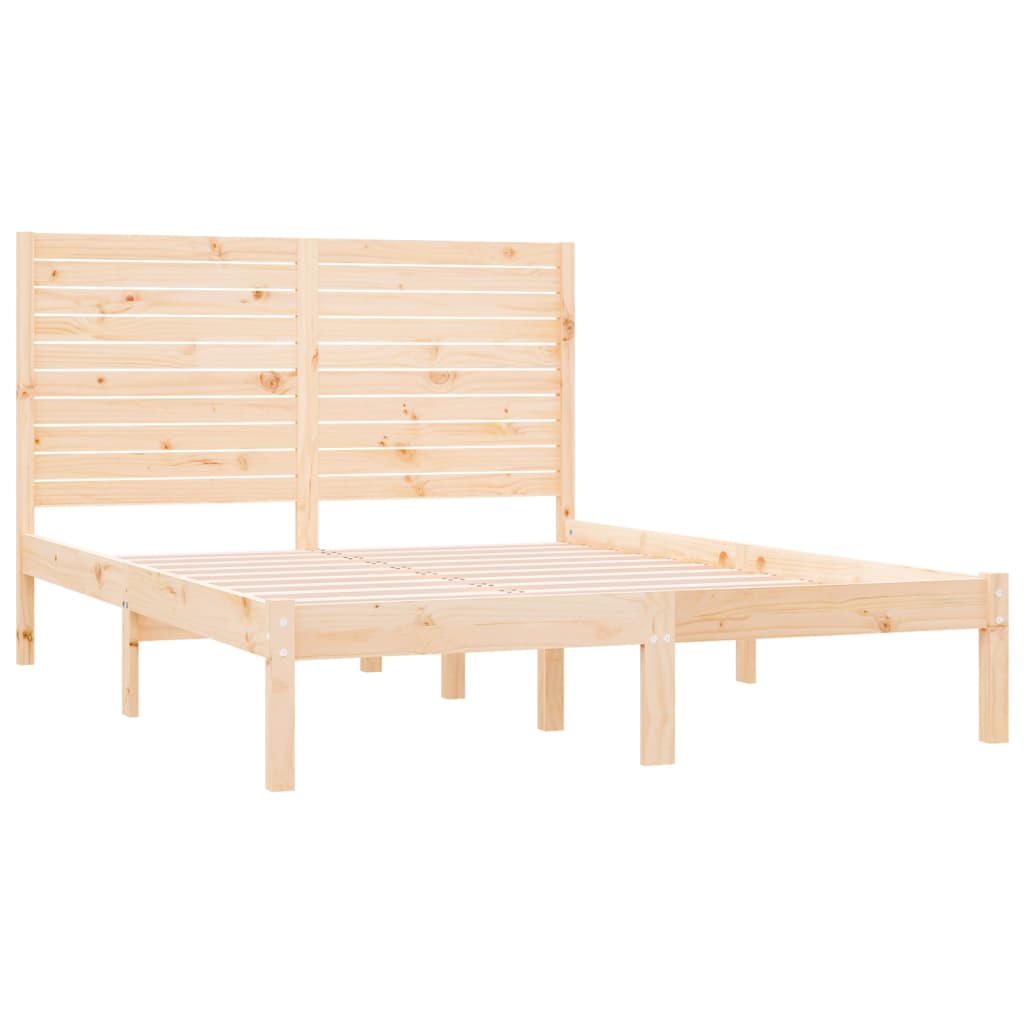 Bedframe massief hout 90x190 cm