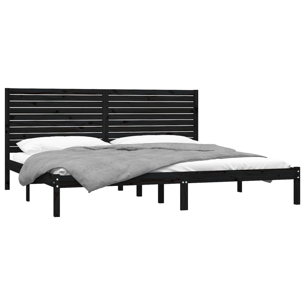 Bedframe massief hout 90x190 cm