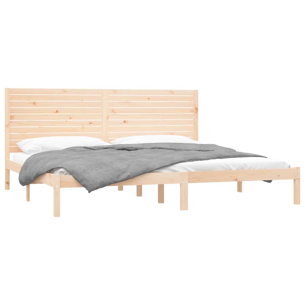 Bedframe massief hout 90x190 cm