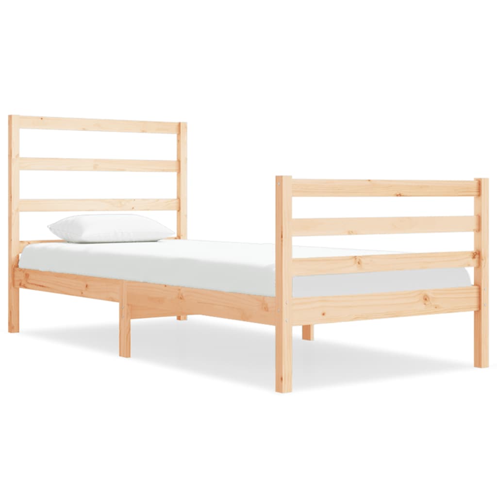 Bedframe massief grenenhout 90x200 cm