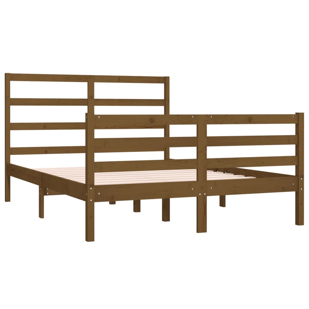 Bedframe massief grenenhout 90x200 cm