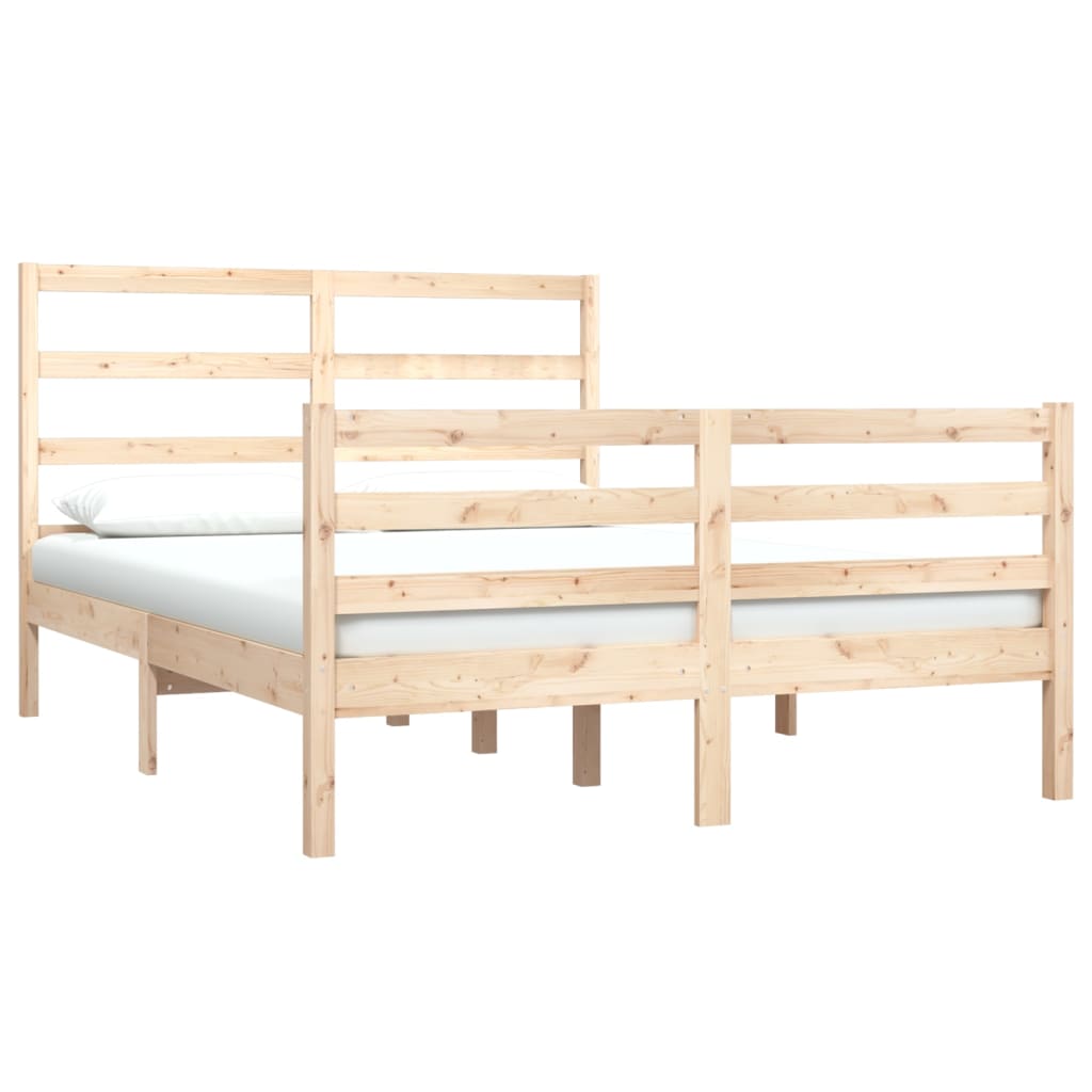 Bedframe massief grenenhout 90x200 cm