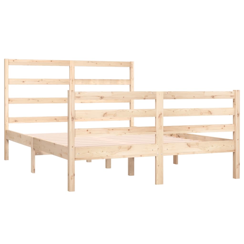 Bedframe massief grenenhout 90x200 cm