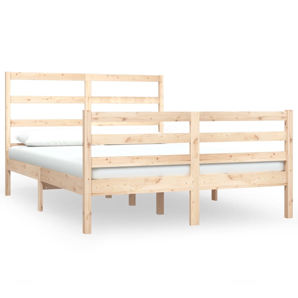 Bedframe massief grenenhout 90x200 cm