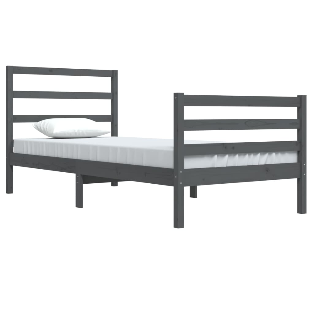 Bedframe massief grenenhout 90x200 cm