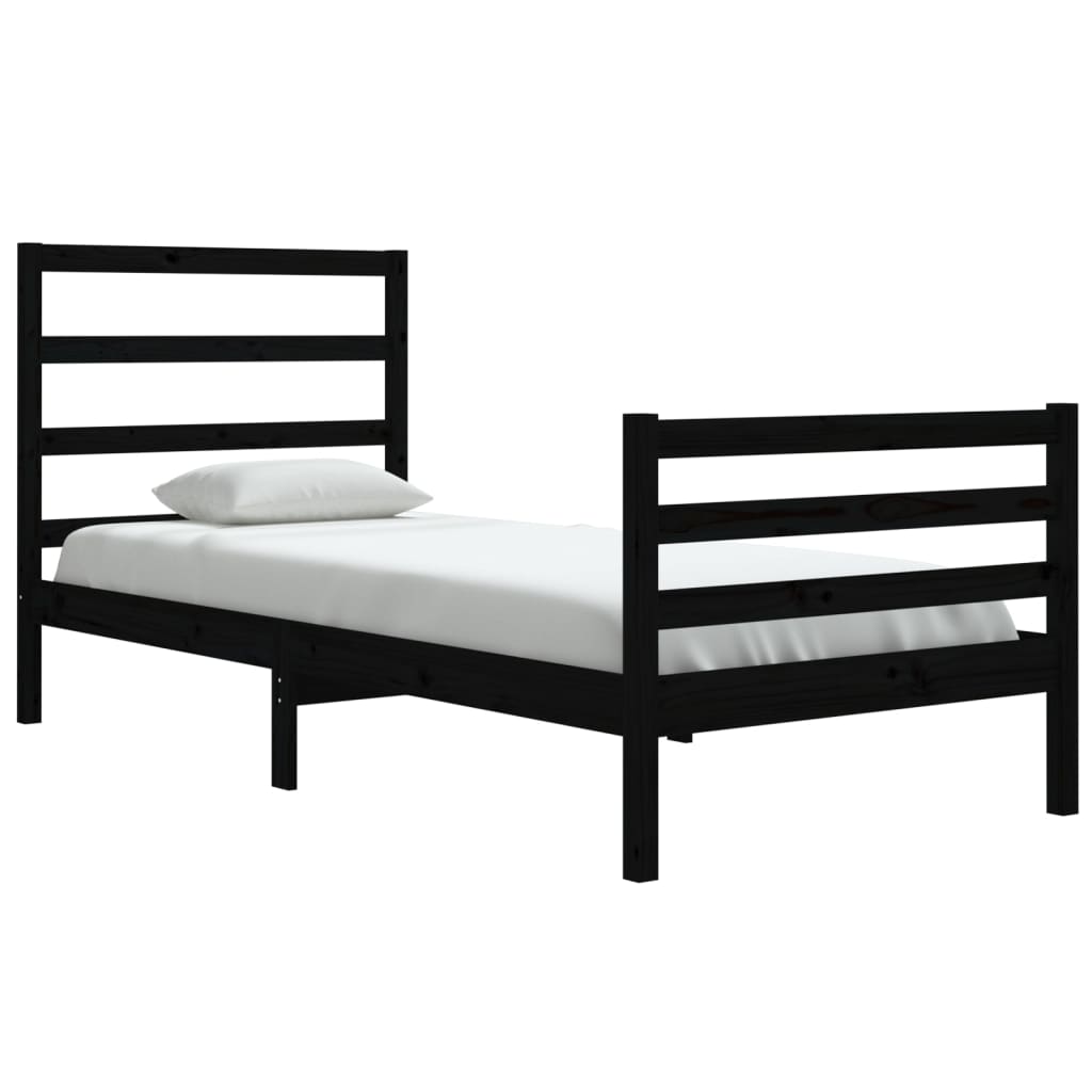 Bedframe massief grenenhout 90x200 cm