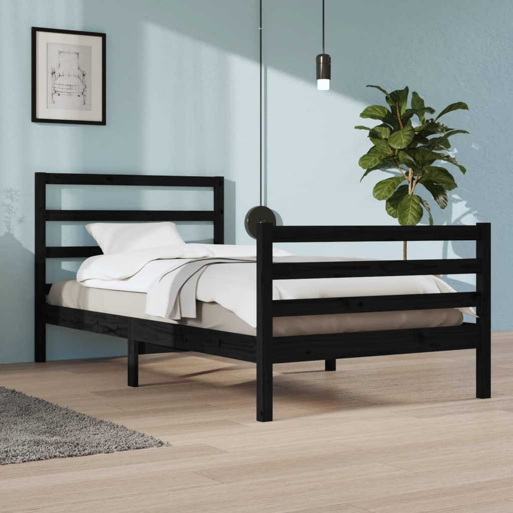 Bedframe massief grenenhout 90x200 cm