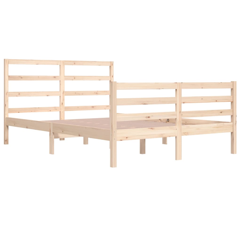 Bedframe massief grenenhout 90x200 cm