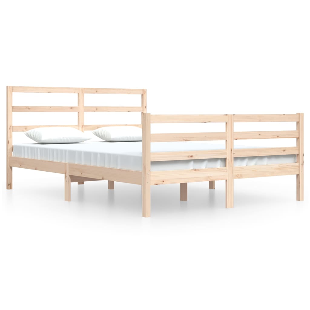 Bedframe massief grenenhout 90x200 cm