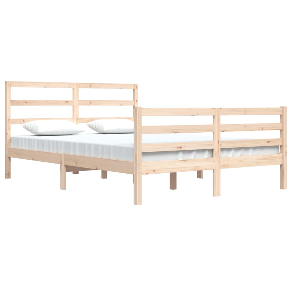 Bedframe massief grenenhout 90x200 cm