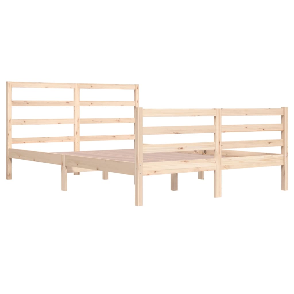 Bedframe massief grenenhout 90x200 cm