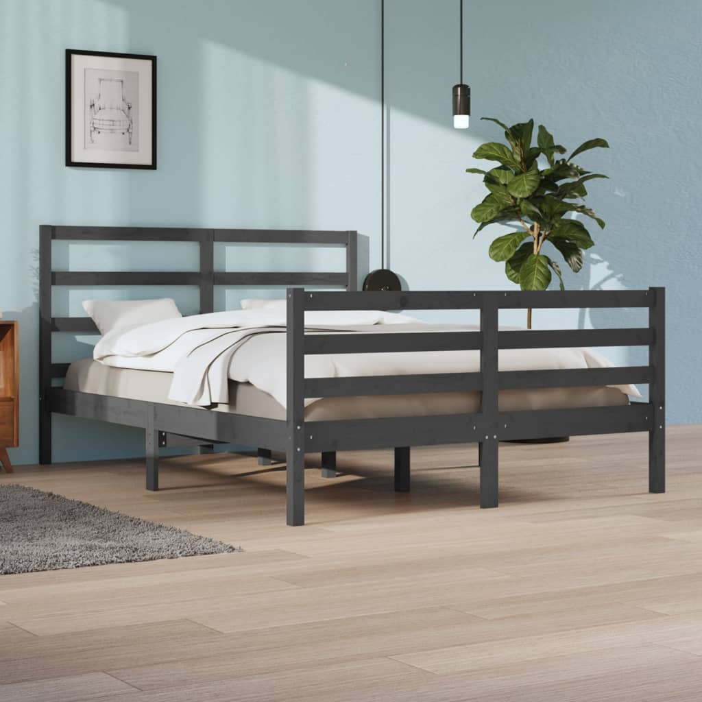 Bedframe massief grenenhout 90x200 cm