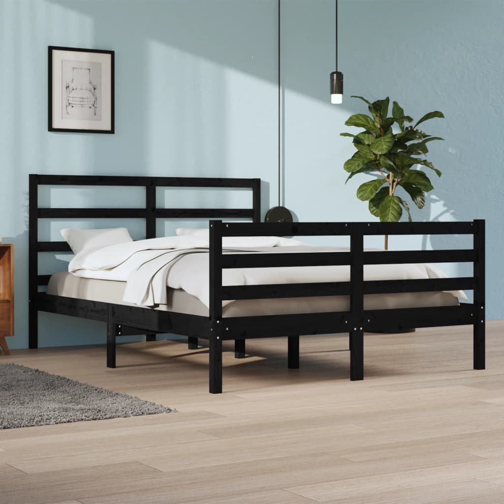 Bedframe massief grenenhout 90x200 cm