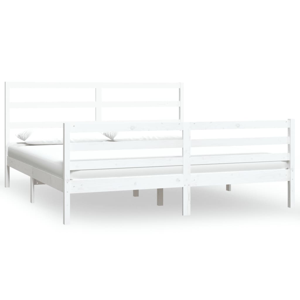 Bedframe massief grenenhout 90x200 cm