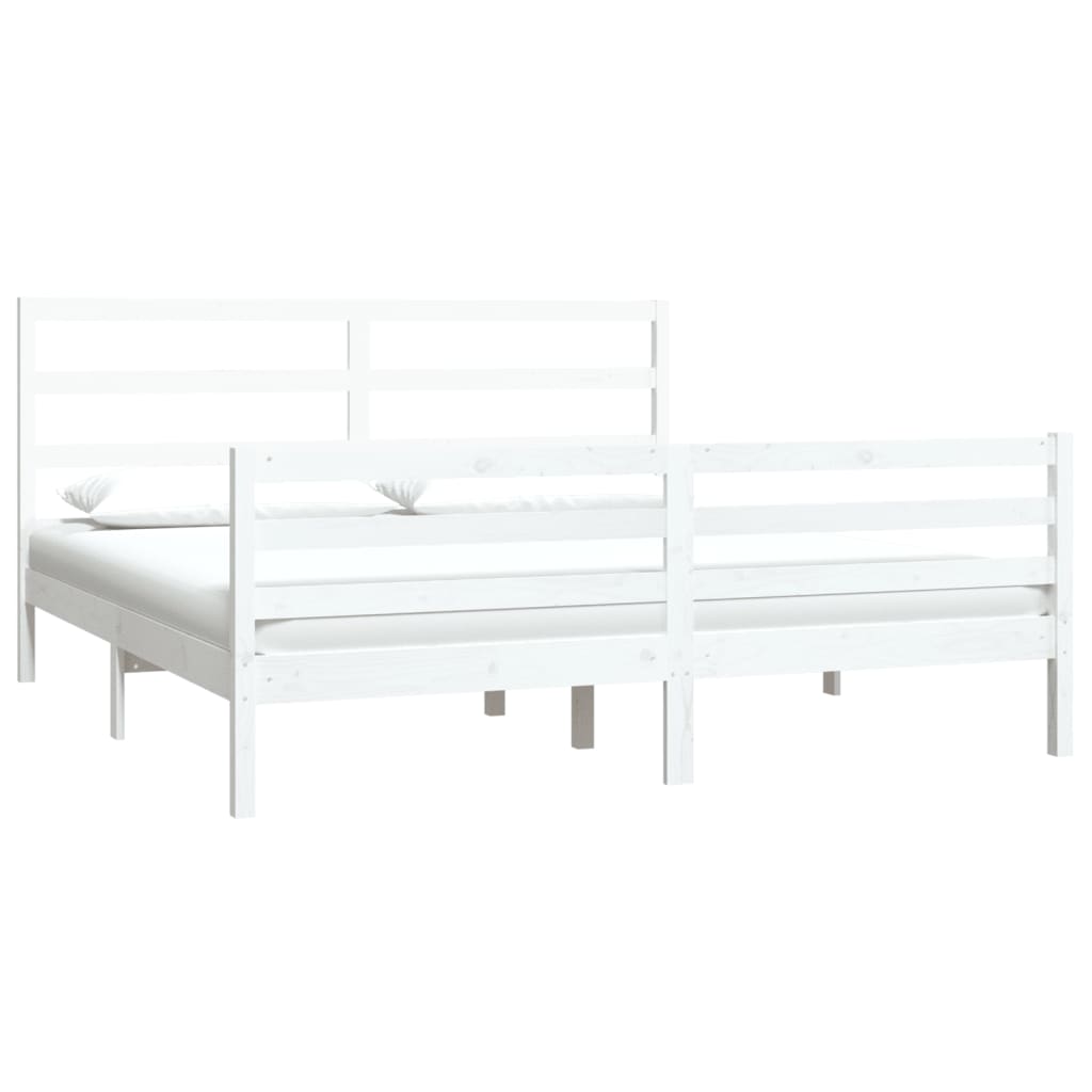 Bedframe massief grenenhout 90x200 cm