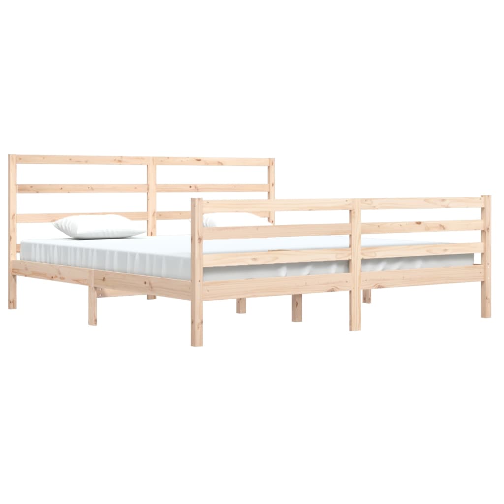 Bedframe massief grenenhout 90x200 cm