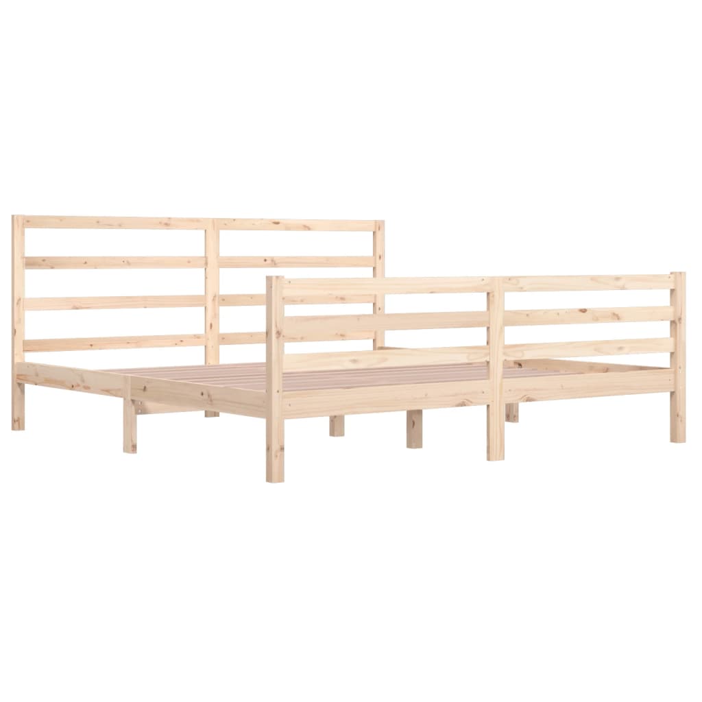 Bedframe massief grenenhout 90x200 cm