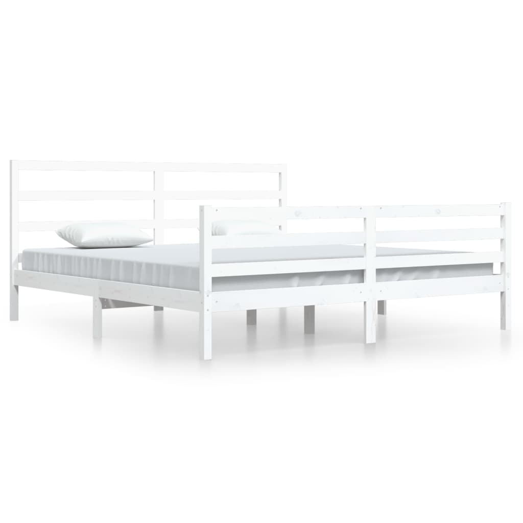 Bedframe massief grenenhout 90x200 cm