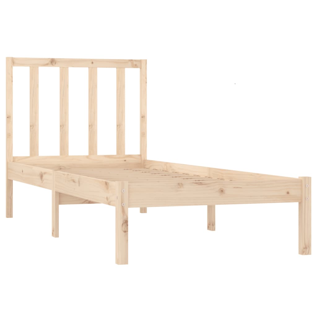 Bedframe massief grenenhout 135x190 cm