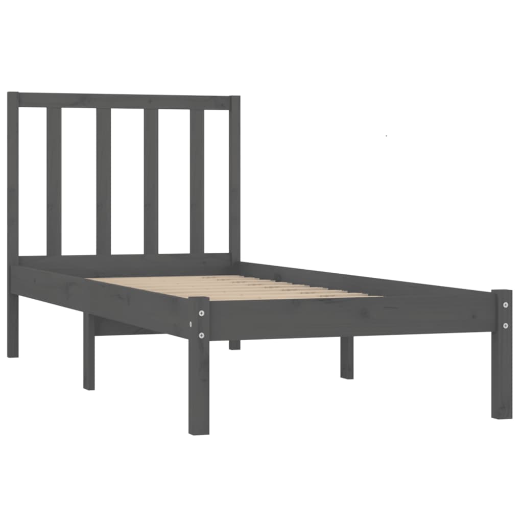 Bedframe massief grenenhout 135x190 cm