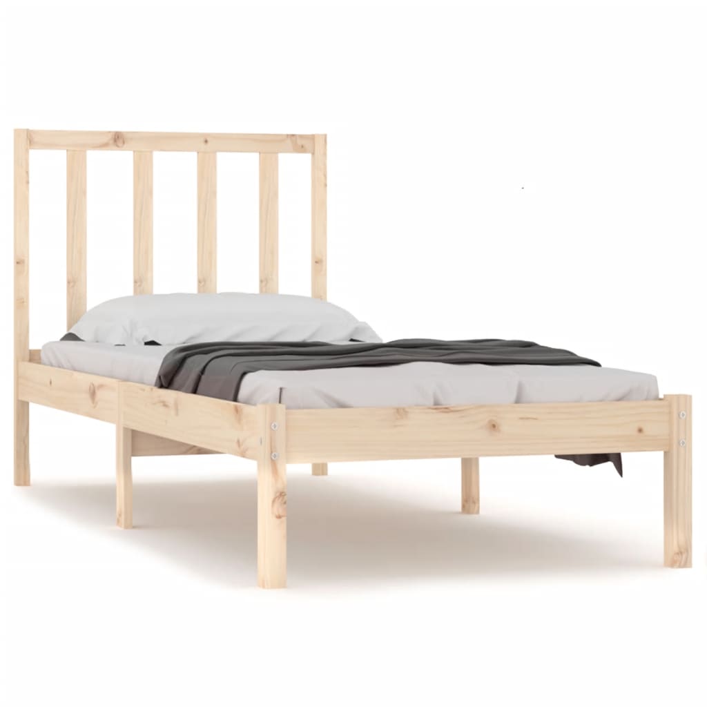 Bedframe massief grenenhout 135x190 cm