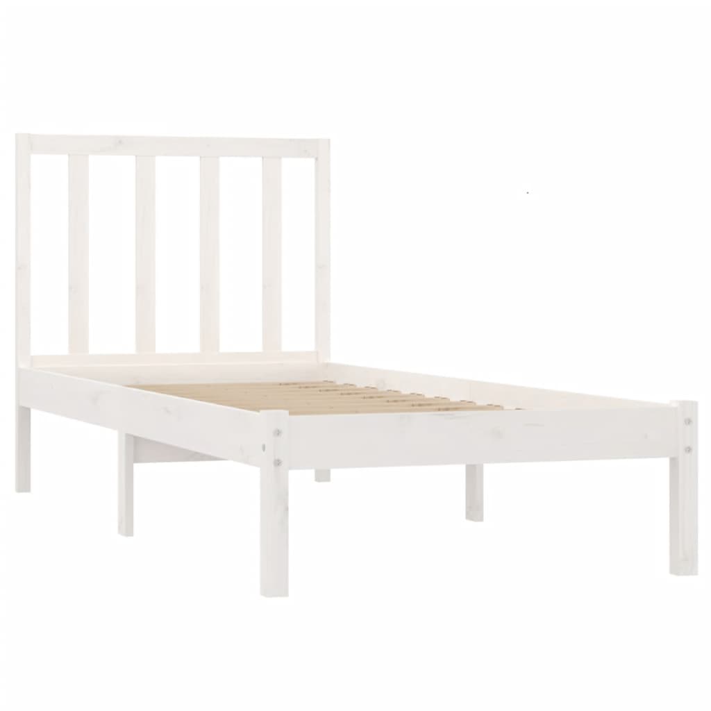 Bedframe massief grenenhout 75x190 cm