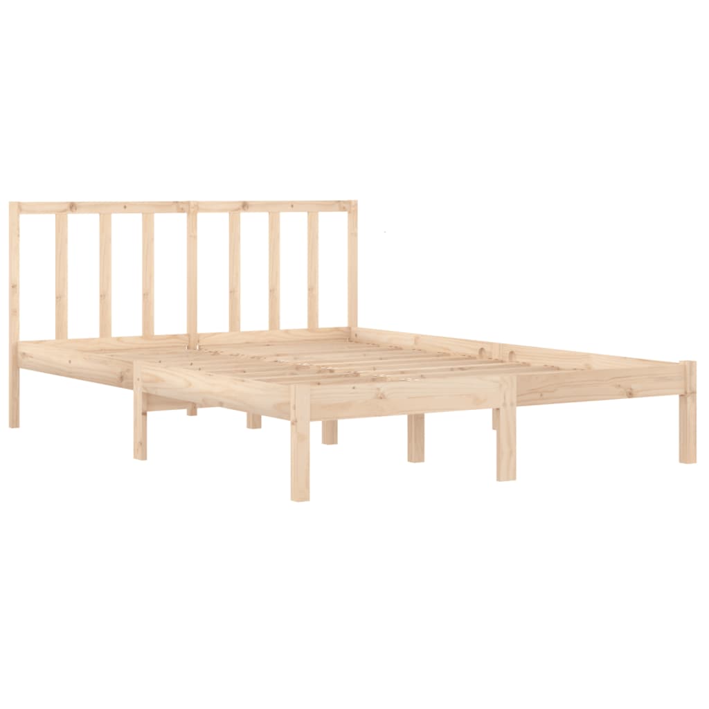 Bedframe massief grenenhout 75x190 cm