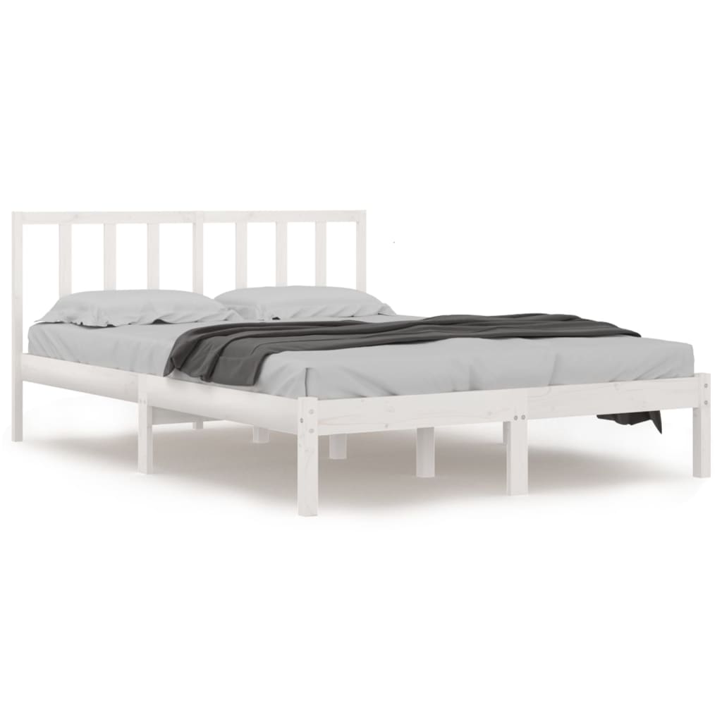 Bedframe massief grenenhout 135x190 cm