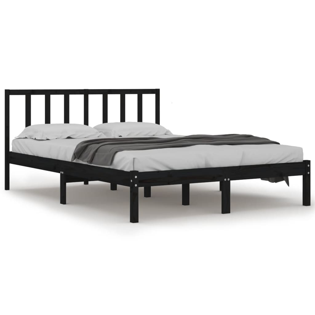 Bedframe massief grenenhout 75x190 cm