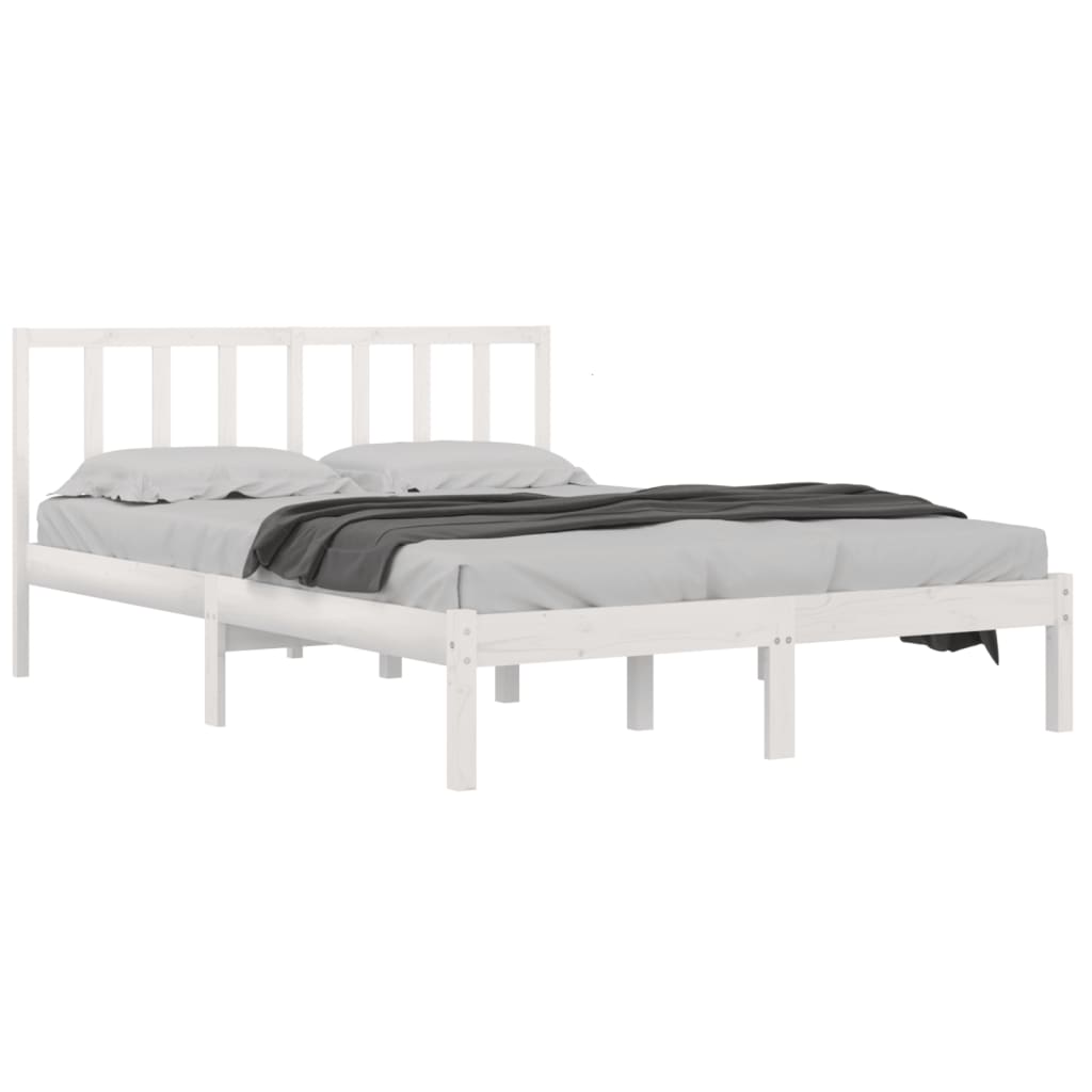 Bedframe massief grenenhout 135x190 cm