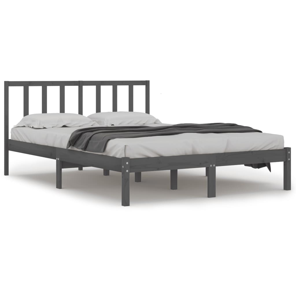 Bedframe massief grenenhout 135x190 cm