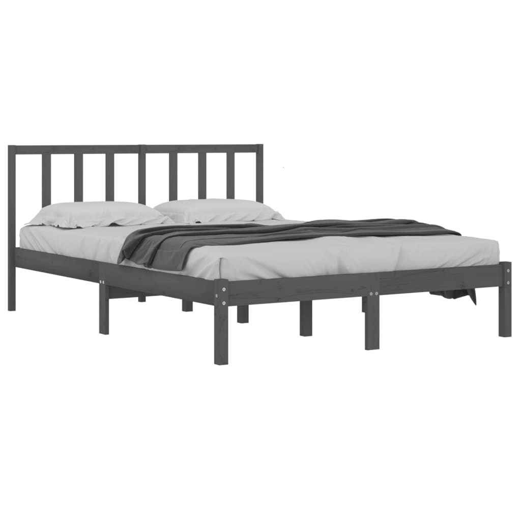 Bedframe massief grenenhout 75x190 cm