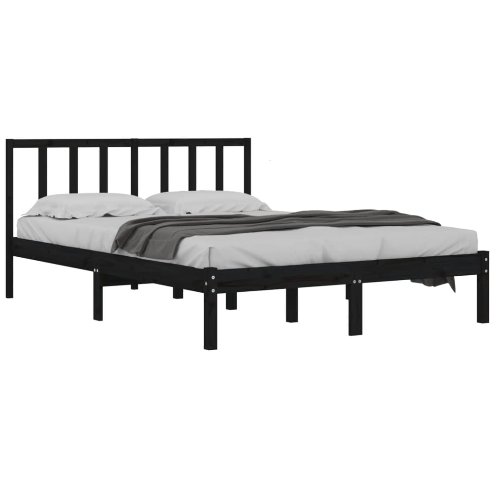 Bedframe massief grenenhout 135x190 cm