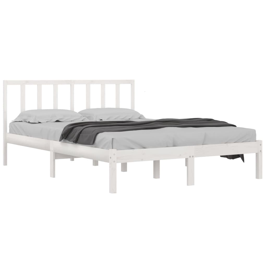 Bedframe massief grenenhout 75x190 cm