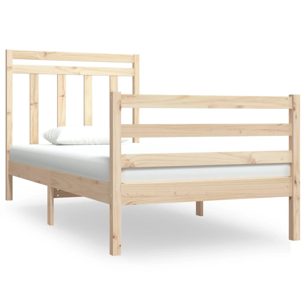 Bedframe massief hout 160x200 cm