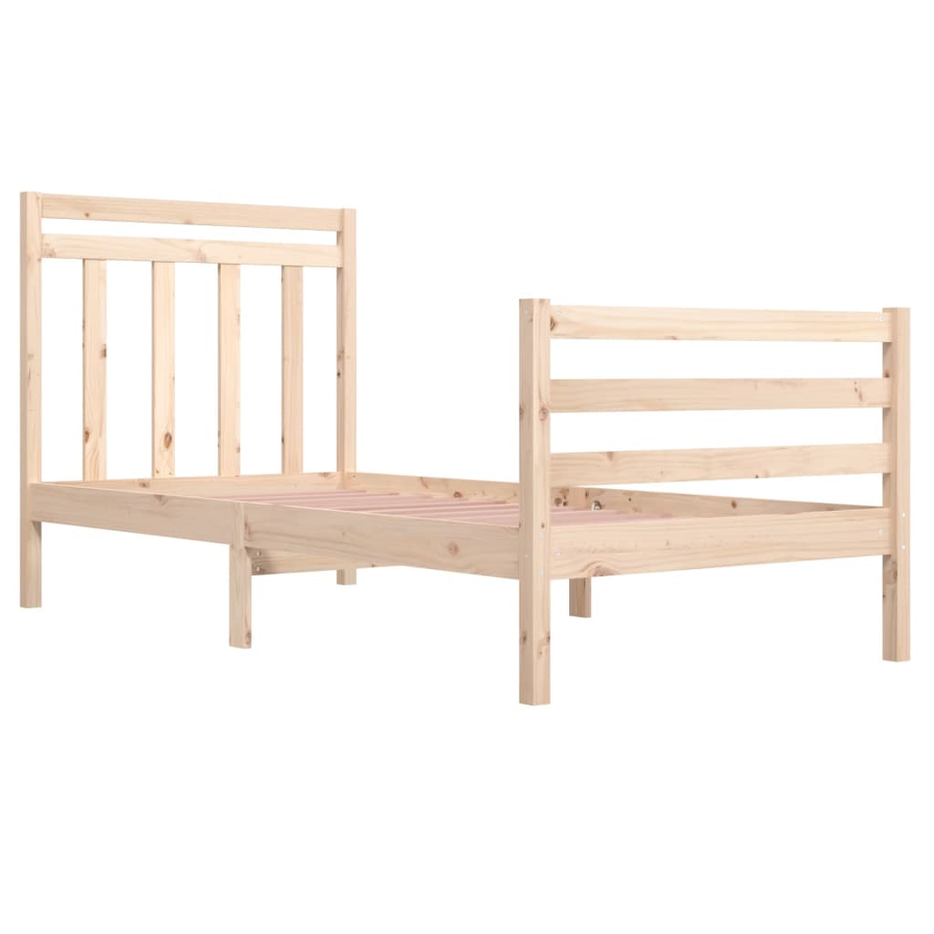 Bedframe massief hout 160x200 cm