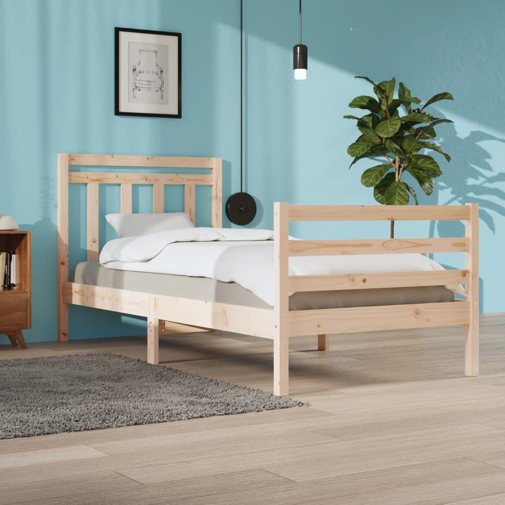 Bedframe massief hout 160x200 cm