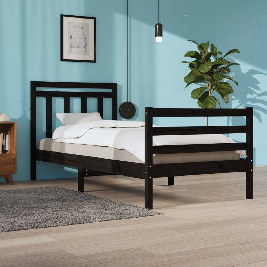 Bedframe massief hout 160x200 cm