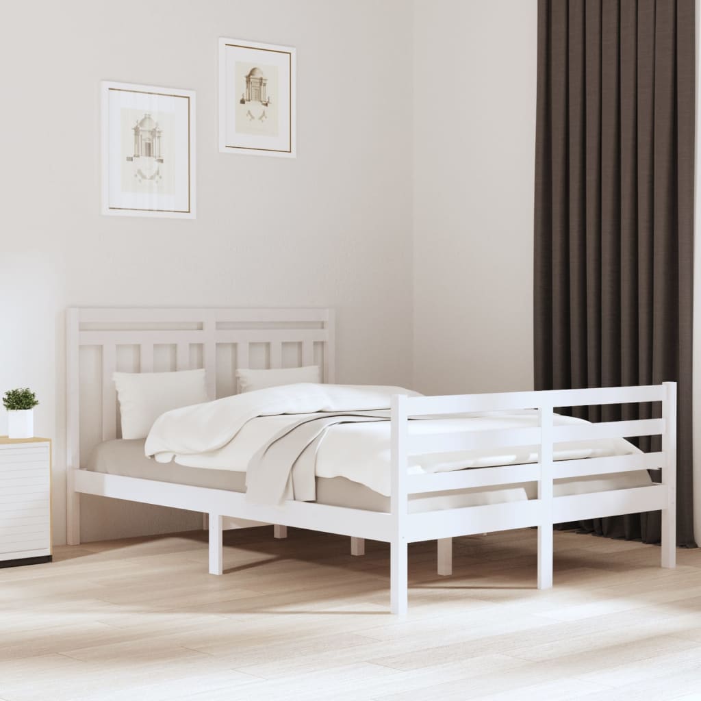 Bedframe massief hout 160x200 cm